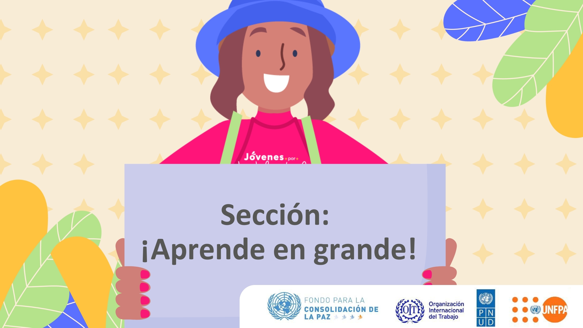 Sección Aprende en Grande